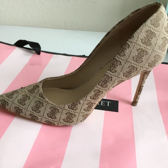 GUESS or Gucci pointed-toe pump heels 8/8.5 - Picture 9 of 12